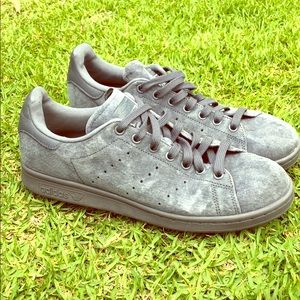 Adidas Men’s Stan Smith ‘Onix Grey’ suede